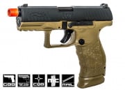 Elite Force Walther PPQ Tactical GBB Airsoft Pistol (Black/Dark Earth)