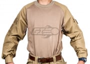 TMC Combat Shirt By Lancer Tactical (Tan/L)