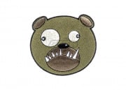 ill Gear v2 Biohazard Bear Head Tracker Velcro Patch (OD Green)