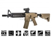 JG F6624TAN M4 CQB RIS Carbine AEG Airsoft Rifle Enhanced Version (Tan)