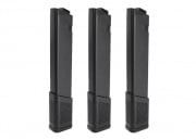 KWA TK120 120 rd. Mid Cap AEG Magazine - 3 Pack (Black)