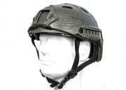 Lancer Tactical PJ Type Basic Version Helmet w/ Retractable Visor (Foliage)