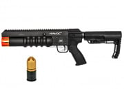 Madbull Airsoft Spike Havoc 12 Stand Alone BB Shower Grenade Launcher w/ MFT Minimalist Stock & Madbull XMPB10 shell