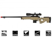 Well MK96 Compact Bolt Action Sniper Airsoft Rifle (Flat Dark Earth)