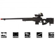 Well MK96 AWP Compact Bolt Action Sniper Airsoft Rifle (Black)