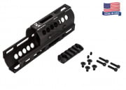 Midwest Industries Inc. AK M-LOK Real Firearm Handguard (Black)