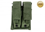 Pantac USA 1000D Cordura Molle 9mm Double Magazine Pouch (OD Green)