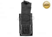 Pantac USA 1000D Cordura Molle 9mm Single Mag Pouch w/ Hard Insert (Black)