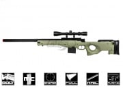 Well L96 Compact Bolt Action Sniper Airsoft Rifle w/ Scope (OD Green)
