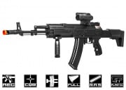 Well AK12 Entry Level AEG Airsoft Rifle (Black)