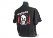 Airsoft GI Headshot T-Shirt (Black/S)