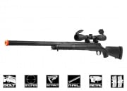 A&K M24 Bolt Action Spring Sniper Airsoft Rifle (Black)