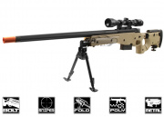 Ares AW-338 Bolt Action Spring Sniper Airsoft Rifle (Tan)