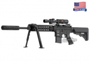 Airsoft GI Full Metal Precision Sniper AEG Airsoft Rifle (Black/KWA Based/Custom)