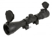 Bravo 3-9X40 OE Scope (Red & Green Illuminated w/ Scope Rings)