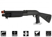 Bravo B28A 3 Burst M3 Spring Airsoft Shotgun (Black)