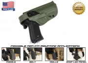 G-Code XST Non-RTI Beretta M9 w/ Rail/Non-Rail Standard Right Hand Holster (OD Green)