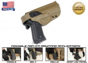 G-Code XST Non-RTI Beretta M9 w/ Rail/Non-Rail Standard Right Hand Holster (Coyote)