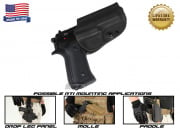 G-Code OSH RTI Beretta M9 w/ Rail/Non-Rail Right Hand Holster (Black)