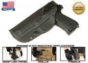 G-Code XST RTI Beretta M9 w/ Rail/Non-Rail Left Hand Holster (Black)