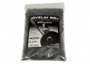 Javelin Airsoft Works Competition Match Grade .25g 4000 ct. BBs (Black)