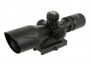 AIMS Sports 2.5-10x40 Rangefinder Scope (Dual Illuminated w/ Cut Sunshade)