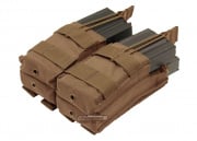 Condor Outdoor Double Stacker Open-Top M4 Magazine MOLLE Pouch (Tan)