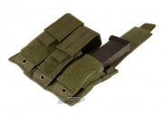 Condor Outdoor Molle Triple Pistol Magazine Pouch (OD Green)