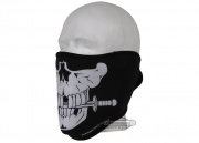 Schampa Jolly Pirate Skull Fleeceprene Facemask (Black)