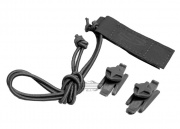 Smith Optics Boogie Shock Cord And Velcro Kit (Black)