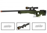 AGM MK96 AWP Bolt Action Spring Sniper Airsoft Rifle Scope Package (OD Green)