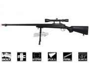 Well MB07 Bolt Action Sniper Airsoft Rifle w/ Scope (Blk)