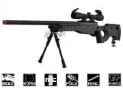 Well MB08 Bolt Action Sniper Airsoft Rifle (Black)