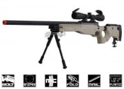 Well MB08 Bolt Action Sniper Airsoft Rifle (Tan)