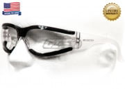 Bobster Shield 3 Clear Lens Sunglasses w/ Anti-fog (Clear)