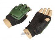 Emerson Armored Half Finger Gloves (OD Green/XL)