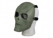 Bravo Airsoft Tactical Gear Full Face Skull Mask (OD Green)