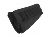 Modify Rifle Stock Ammo Pouch with Leather Cheek Pad (Black)