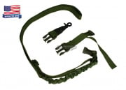 Condor Outdoor Viper Single Bungee 1 Point Sling Set (OD Green)
