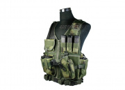 Tactical Crossdraw Vest (Woodland)