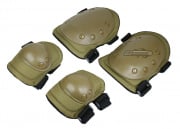 Tactical Elbow and Knee Pads Set (Tan)