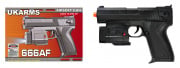 UK Arms Spring Pistol With Laser and Flashlight