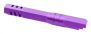 Atlas Custom Works 5.1 Inch Aluminum Hex Outer Barrel for TM Hicapa M11 CW GBBP (Purple)