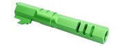 Atlas Custom Works 4.3 Inch Aluminum Hex Outer Barrel for TM Hicapa M11 CW GBBP (Green)