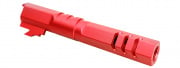 Atlas Custom Works 4.3 Inch Aluminum Hex Outer Barrel for TM Hicapa M11 CW GBBP (Red)