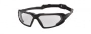 ASG Tactical Strike Systems Clear Lens Protective Glasses (Black)
