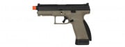 ASG CZ P-10C CO2 Airsoft Pistol GBB (FDE & Black)
