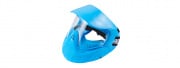 Lancer Tactical Full Face Airsoft Mask with Visor (Blue)