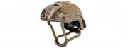 Lancer Tactical PJ Ballistic Helmet w/ Vent Holes (A-TACS AU/L - XL)