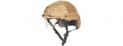 Lancer Tactical MH Basic Version Helmet w/ Retractable Visor (Desert Digital)